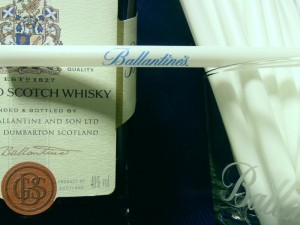 Ballantines  straw